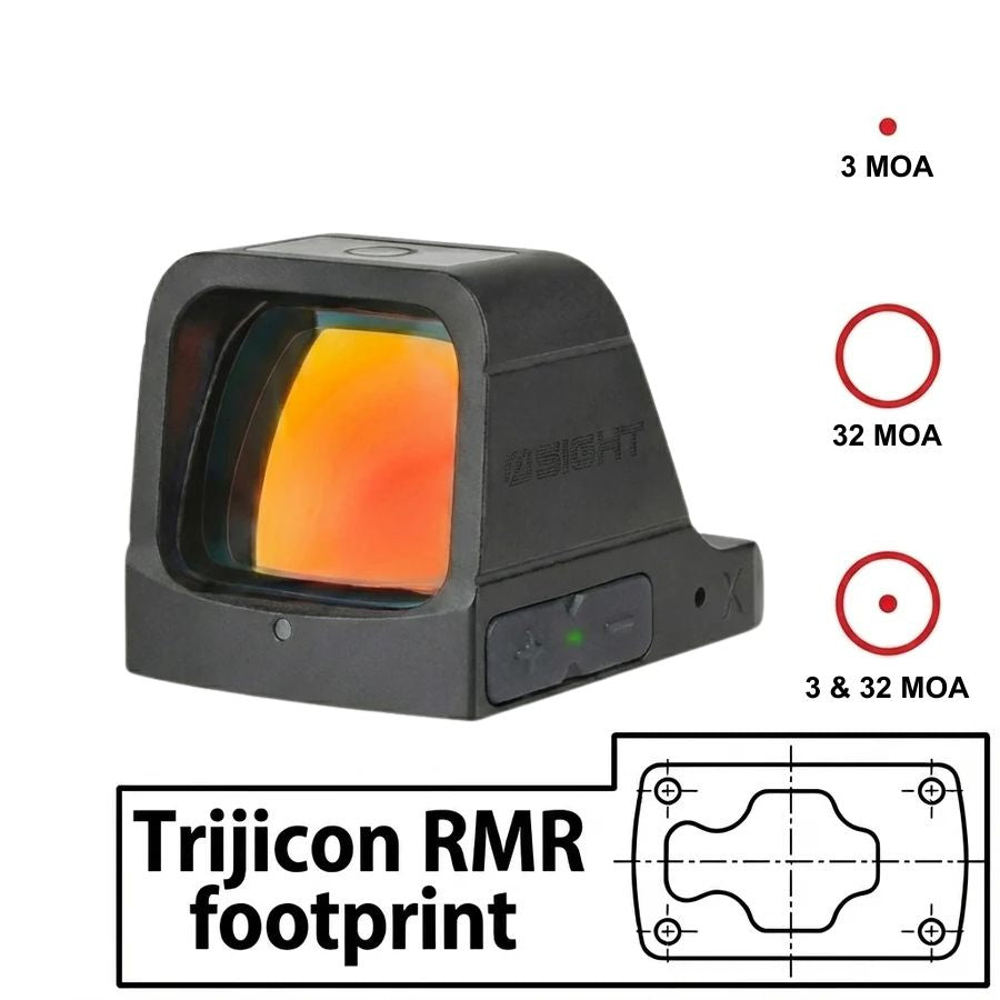 Mira de punto rojo Osight X [rojo]