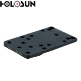 Montura para mira de punto rojo Glock models [G17 G19 G26 & other] | type D [RMR & Docter huella]