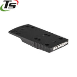 Montura para mira de punto rojo para modelos Tanfoglio | tipo A [footprint RMSc, DPP, Docter]