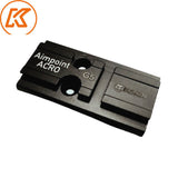 Placa de acero para mira de punto rojo para Glock MOS | Aimpoint Acro huella