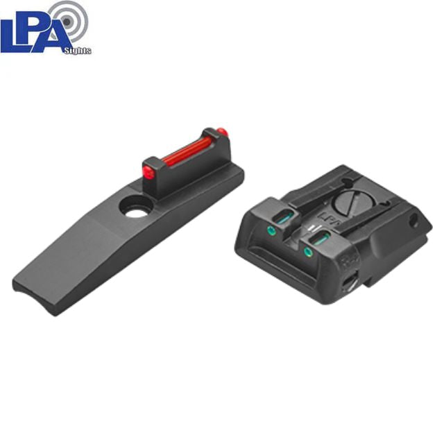 Ruger Mark 22/45 [Lite & Tactical] miras ajustables | con fibra óptica