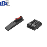 Ruger Mark 22/45 [Lite & Tactical] miras ajustables | fibra óptica tipo A
