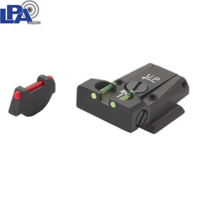 Ruger P91 - P97 miras ajustables | con fibra óptica