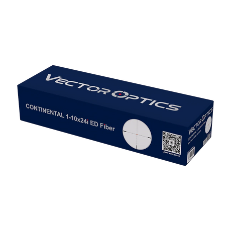 Vector Optics Continental 1-10x24i ED Fiber visor para rifle Vector Optics