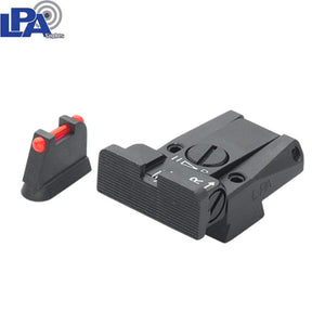 CZ 75 [75B 75 SP-01 P-01] miras ajustables | con fibra óptica