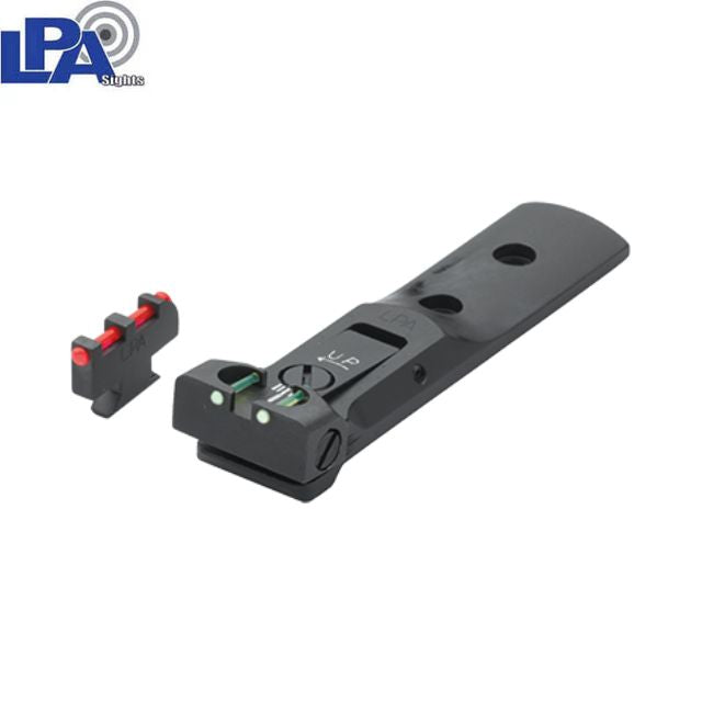 S&W revolver [686, 629, 19, 66, 586 & other] adjustable sight set [spring-front sight] | fiber optic