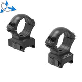 1 pulgada anillas para visor [25,4 mm] | base QD de dos piezas Picatinny 