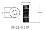 Juego de tornillos 3 piezas | 6-32x0.315’’ [T10]