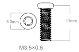 Juego de tornillos 3 uds | M3.5x0.6 [T10]