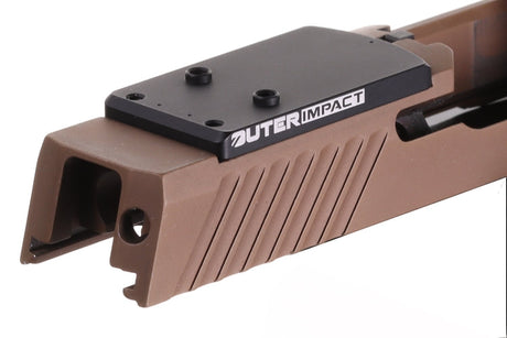 Sig P320 [models with removable rear sight] placa adaptadora | type S [RMSc DPP & K-series huella]