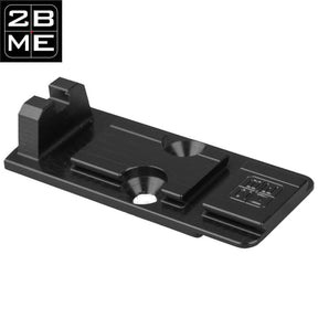 Sig P320 [models with removable rear sight] Placa adaptadora con alza | Aimpoint Acro huella