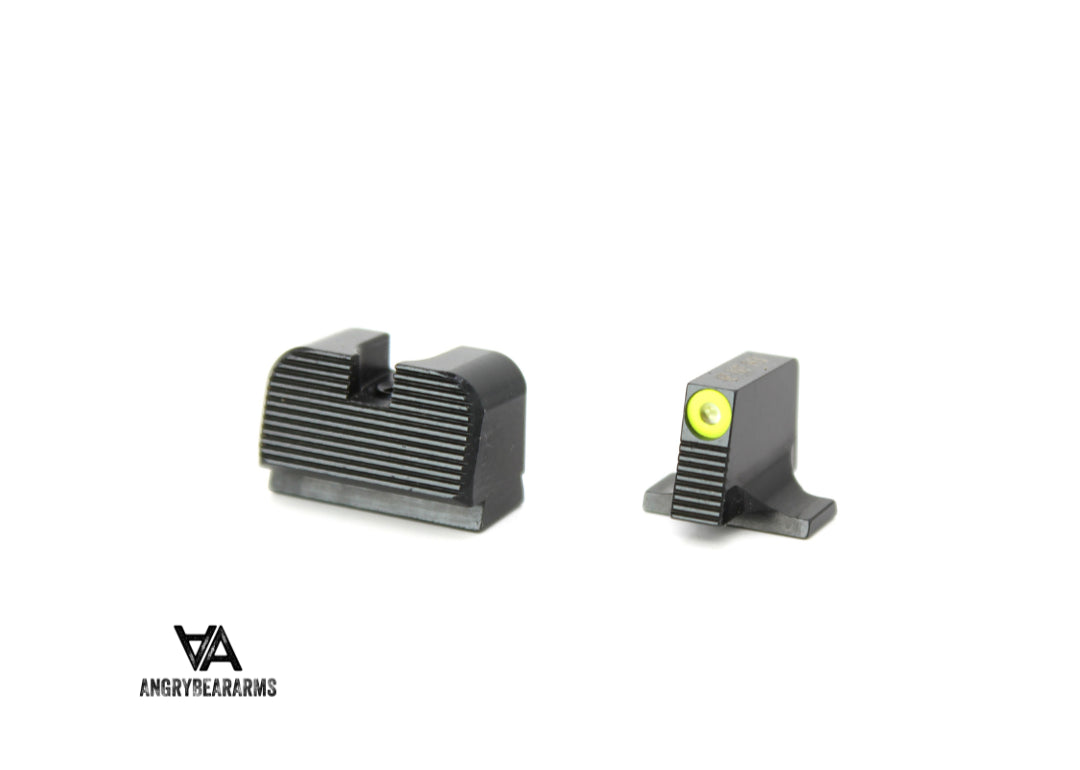 Sig Sauer P220 P226 P229 P320 & P365 Optics Ready miras nocturnas altas con tritio