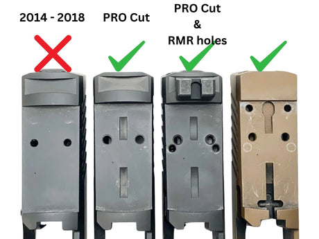 Sig P320 placa adaptadora | Trijicon RMR huella