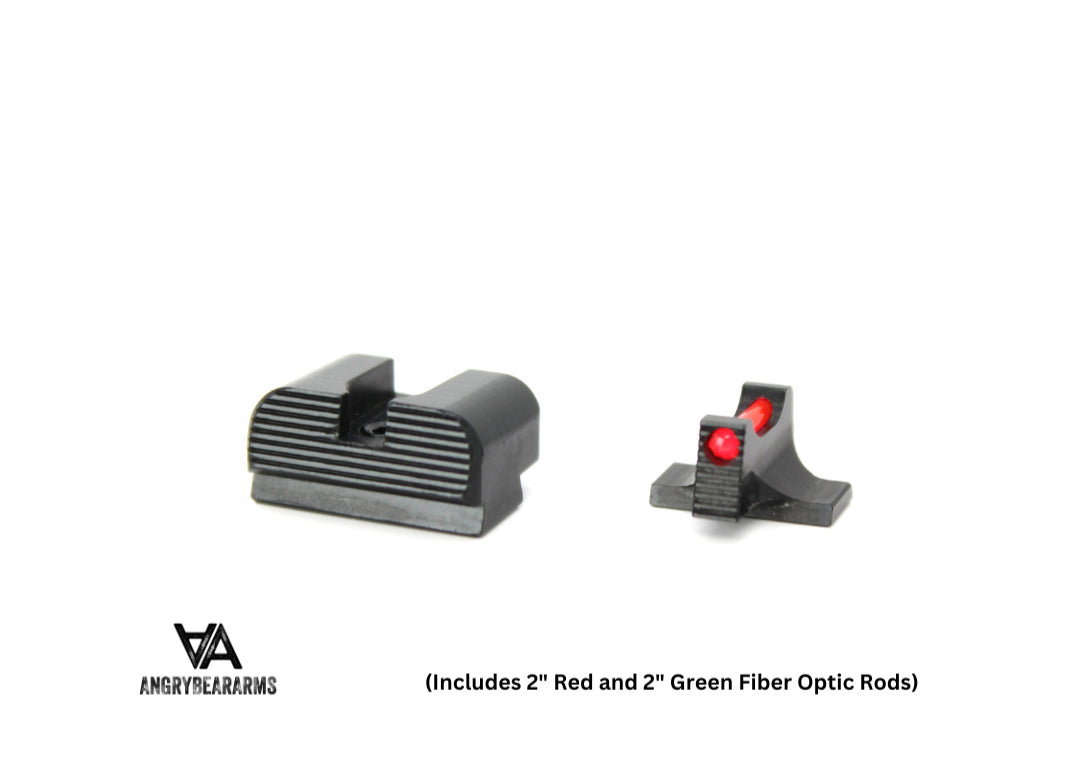 Sig P365 alto deporte miras con fibra óptica 