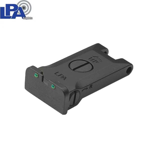Mira trasera ajustable para Sig Sauer P226 X-Five & P226 X-Six variante antigua | con fibra óptica 