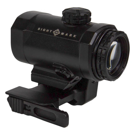 Sightmark XTM-3 magnificador 3x con montura para mira de punto rojo LQD abatible lateral