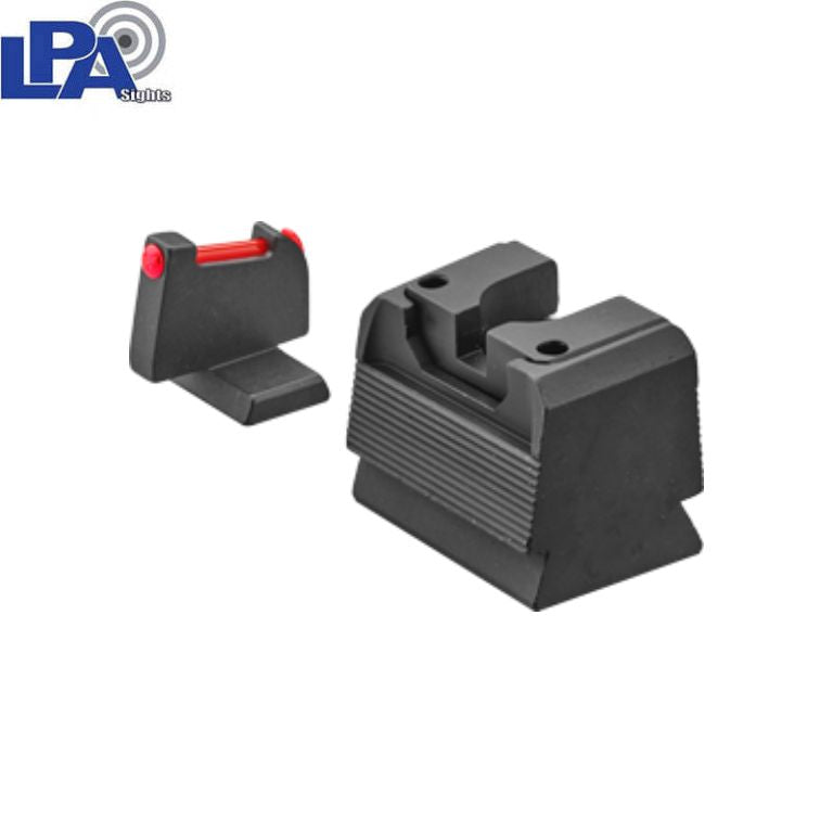 Smith & Wesson M&P M2.0 Optics Ready miras semiajustables | con fibra óptica