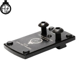Springfield [XD,XDM XDS] & HS [XDM HS-9 XDS] montura para mira de punto rojo | Shield RMSc huella