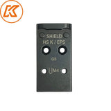 Placa adaptadora de acero para Glock MOS | Shield RMSc & Holosun K-series huella