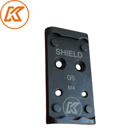 Placa de acero para mira de punto rojo para Glock MOS | Footprint Shield RMSc