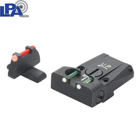 Springfield [XD,XDM] & HS Produkt [XDM HS-9 SF19] miras ajustables | con fibra óptica