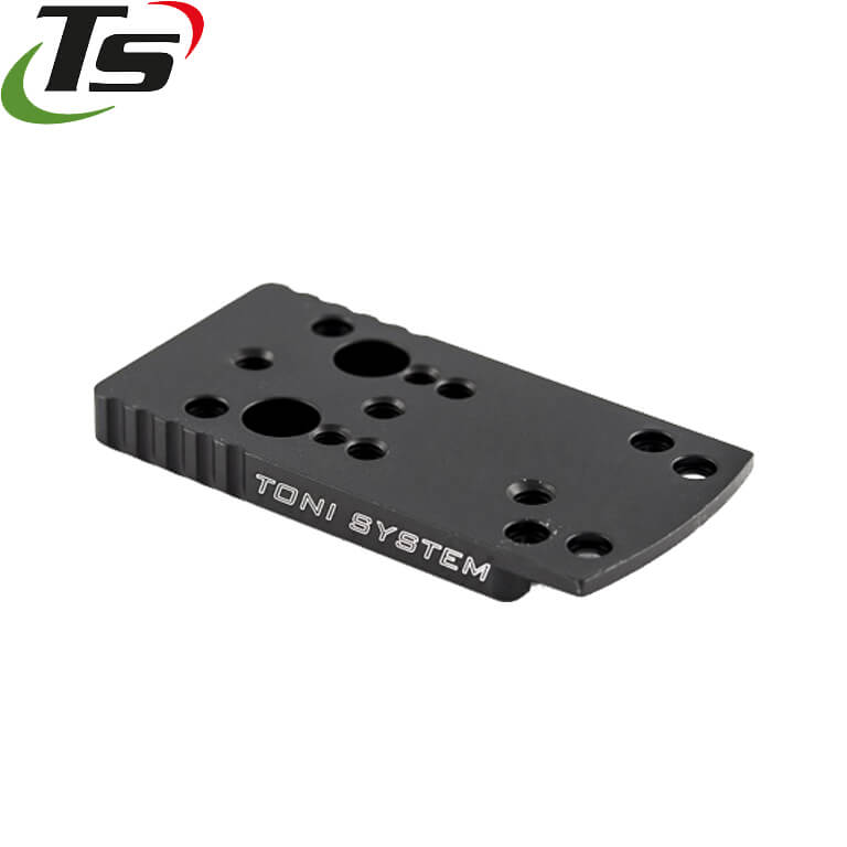 Tanfoglio Stock 2 Optic [Pre 2022] placa adaptadora Optics Ready | tipo A [RMSc, DPP & Docter huellas]