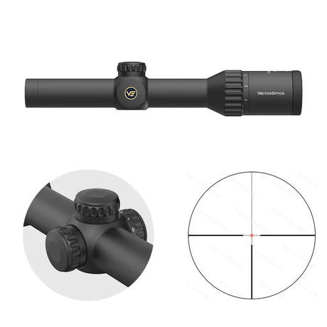 Vector Optics Continental x6 1-6x24 Fiber visor telescópico Vector Optics