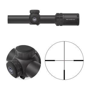 Vector Optics Continental x8 1-8x24 SFP Fiber visor de rifle Vector Optics