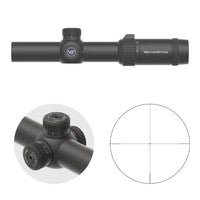 Vector Optics Forester 1-5x24 SFP Fiber visor telescópico 