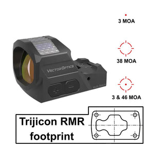Vector Optics Frenzy-X 1x19x26 MRS GenII Solar Power Multi-Retícula