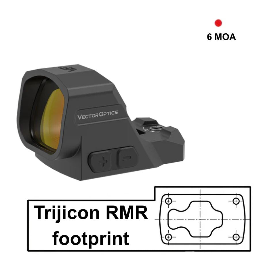 Vector Optics Frenzy 1x24x29 GenII 6 MOA mira de punto rojo