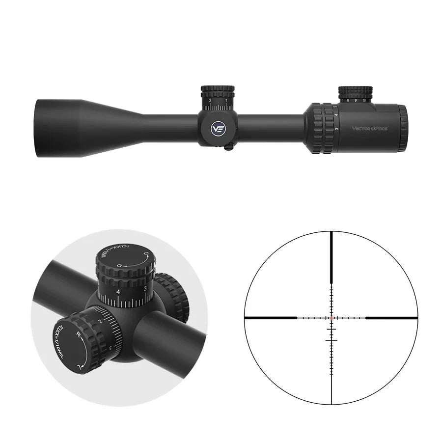 Vector Optics Hugo 3-12x40i Fiber Reticle visor telescópico Vector Optics