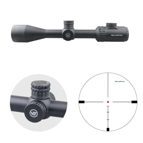 Vector Optics Hugo 3-12x44GT SFP visor para rifle Vector Optics