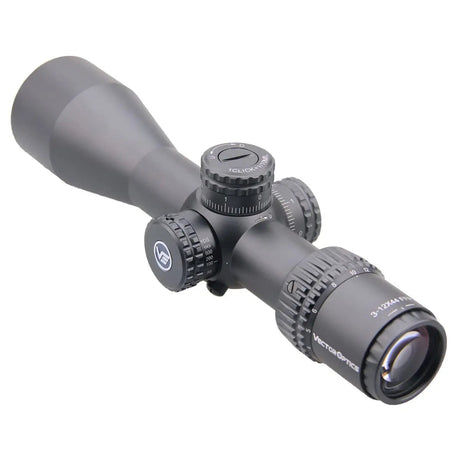 Vector Optics Veyron 3-12x44 FFP visor compacto para rifle