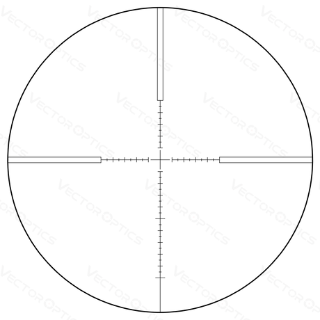 Vector Optics Veyron 3-12x44 SFP visor compacto para rifle