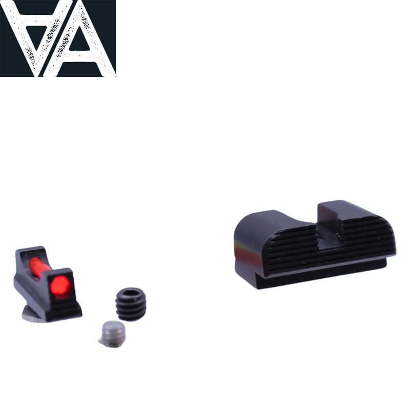 Walther PDP bajo deporte miras con fibra óptica 