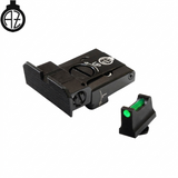 Walther PDP miras ajustables bajas con fibra óptica | tipo