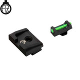 Walther PDP miras bajas con fibra óptica | tipo