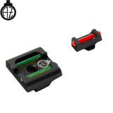 Walther PDP miras bajas con fibra óptica | tipo B