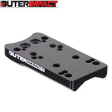 Walther [PPQ, P99, Creed, PPX & PPS] montura para mira de punto rojo | tipo C [RMR, RTS, Docter huella]