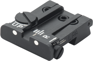 Browning Hi-Power [Sport Vigilante Mark III Practical HP40] alza ajustable | puntos blancos