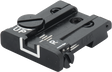 Browning Hi-Power Vigilante alza ajustable | líneas blancas