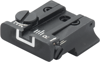 CZ 75 [75B 75 SP-01 P-01] alza ajustable | líneas blancas