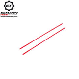 Varilla de repuesto de fibra óptica | 2 uds - Roja 1.0 mm