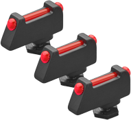 Glock [G17 G19 G26 & other] punto de mira | fibra óptica
