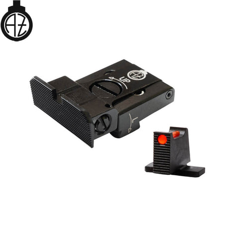 Springfield XD-XDM-XDS, HS Produkt HS-9, SF19 & S-Line ajustable miras con fibra óptica | tipo A 