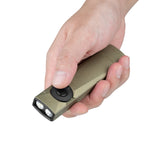 Olight Arkfeld Ultra | linterna EDC plana 3 en 1 | 1.400 lm - Olive Green