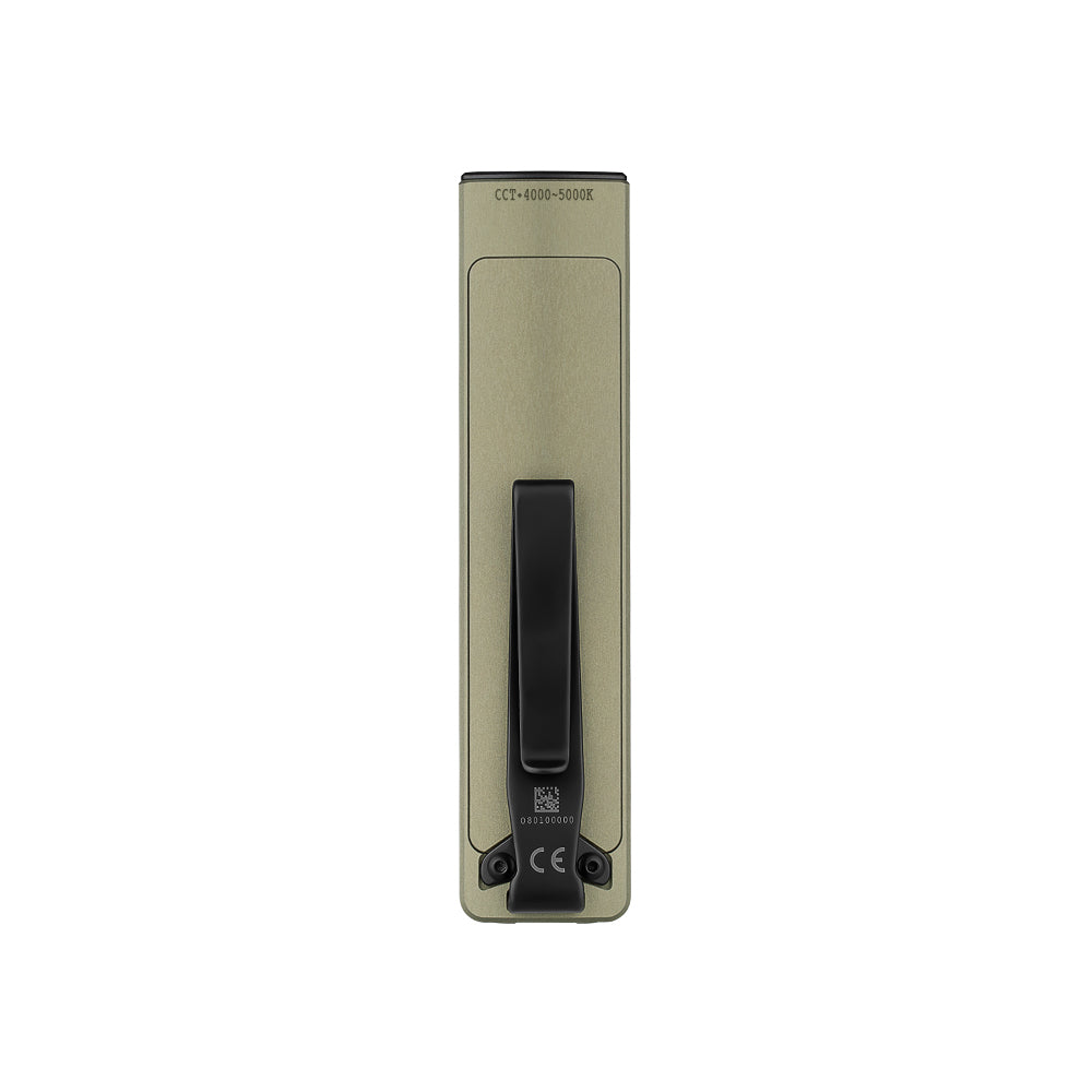 Olight Arkfeld Ultra | linterna EDC plana 3 en 1 | 1.400 lm - Olive Green