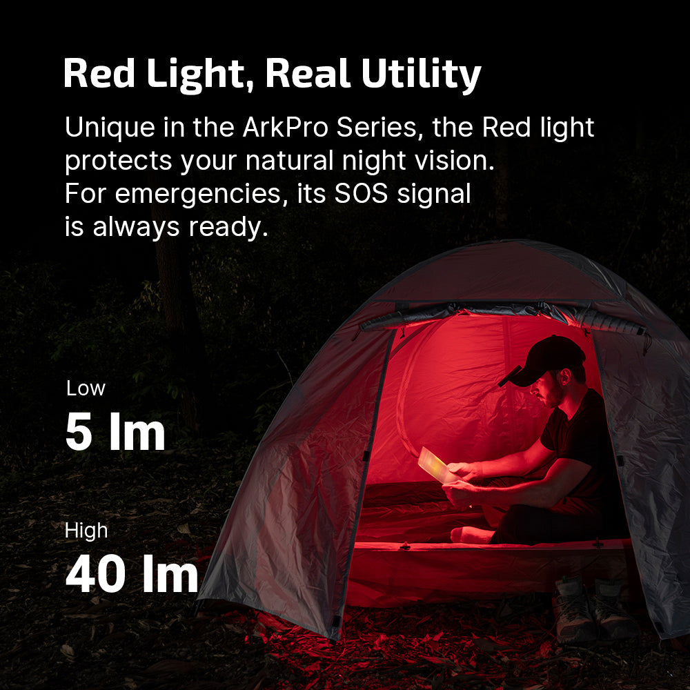 Olight ArkPro Lite | linterna EDC plana 3 en 1 | 1.200 lm