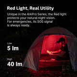 Olight ArkPro Lite | linterna EDC plana 3 en 1 | 1.200 lm